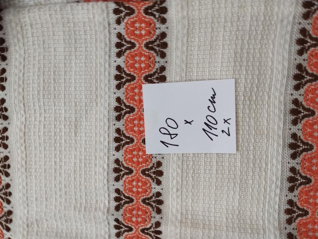 ZÁVĚSY 180 x 110 cm - 2 ks - 2