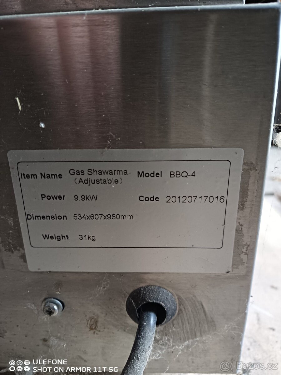 Kebab grill nový nikdy nepoužitý - 2