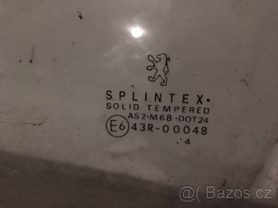 Okno od dveří řidiče PEGUEOT 307 SW - 2