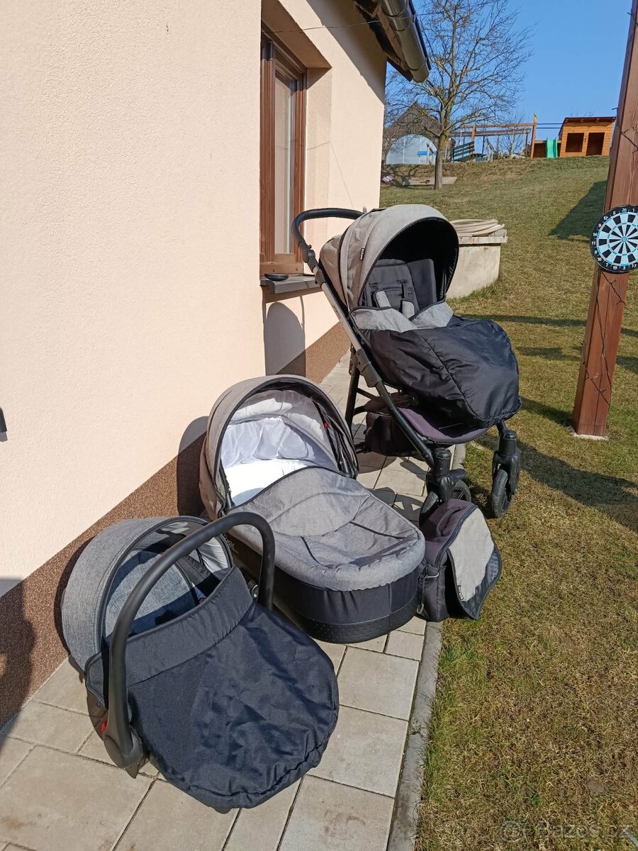 Kočárek 3 v 1, Dorjan Basic comfort - 2