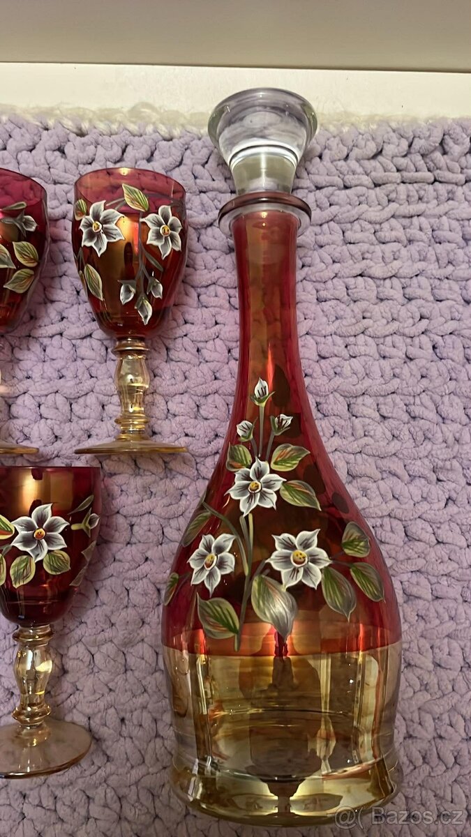 Ručně malované sklo - 2