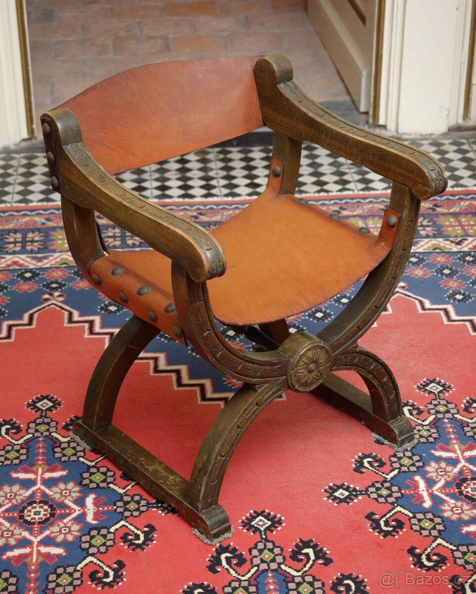 Starožitné křeslo Dagobert - 2
