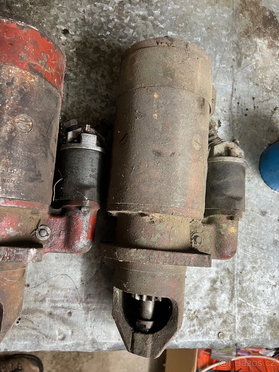 Startéry Zetor super 50 - 2