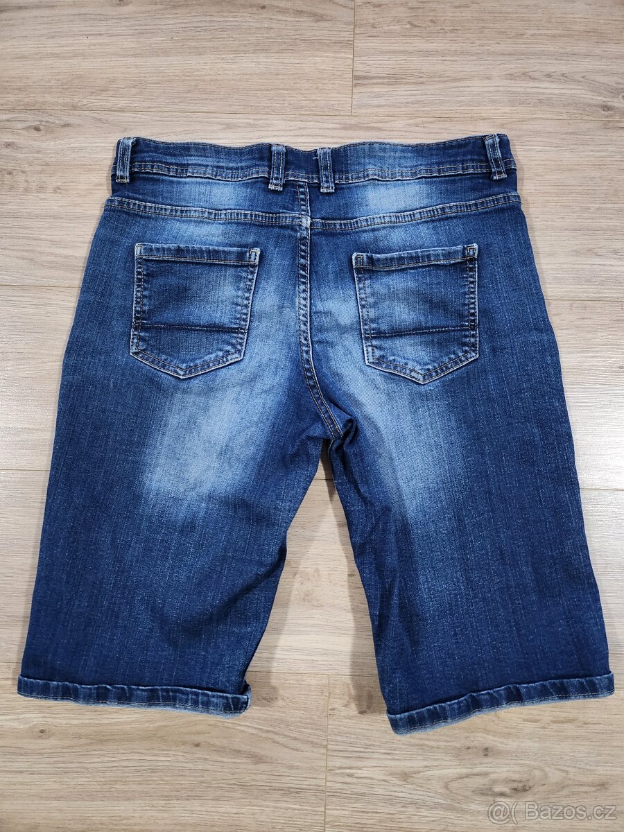 Capri džínové kraťasy - 2