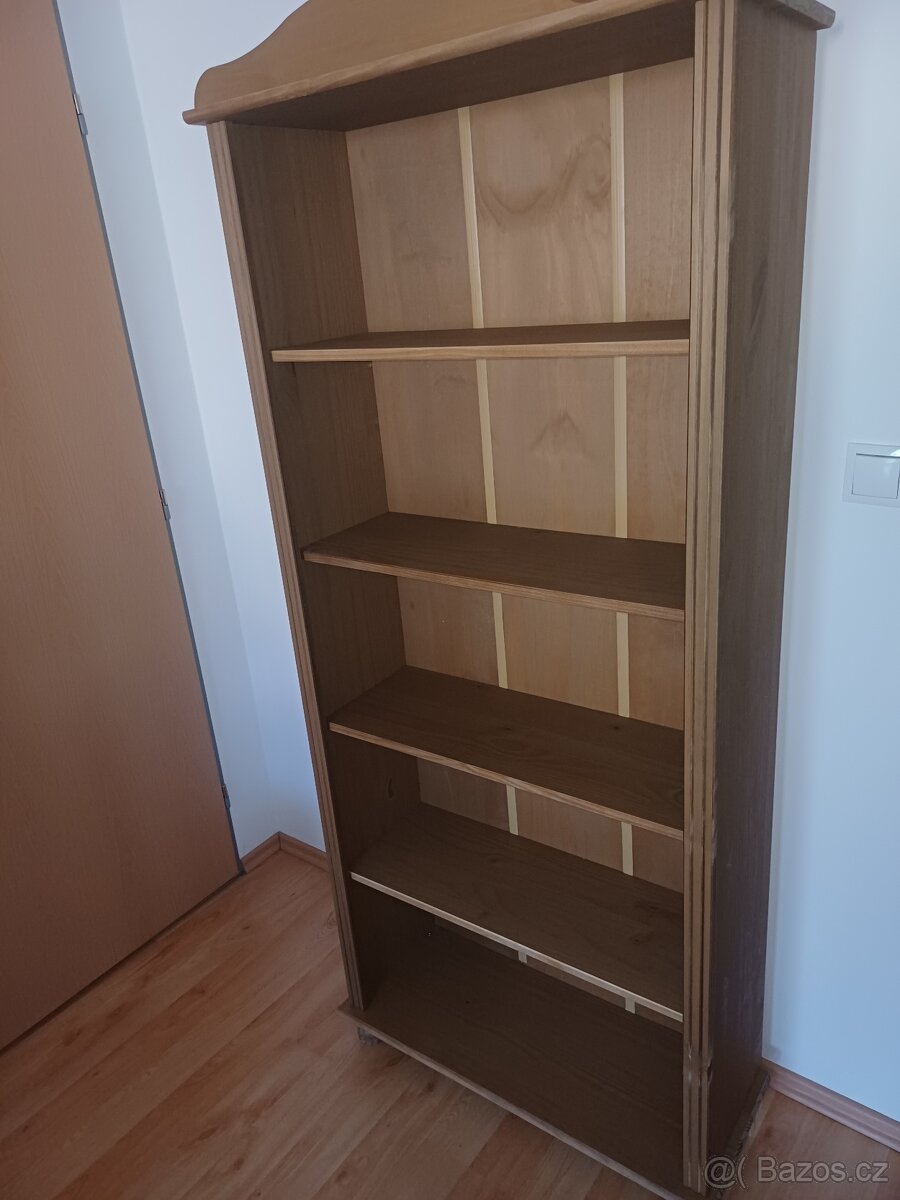 Knihovna 8048V masiv vosk - 2