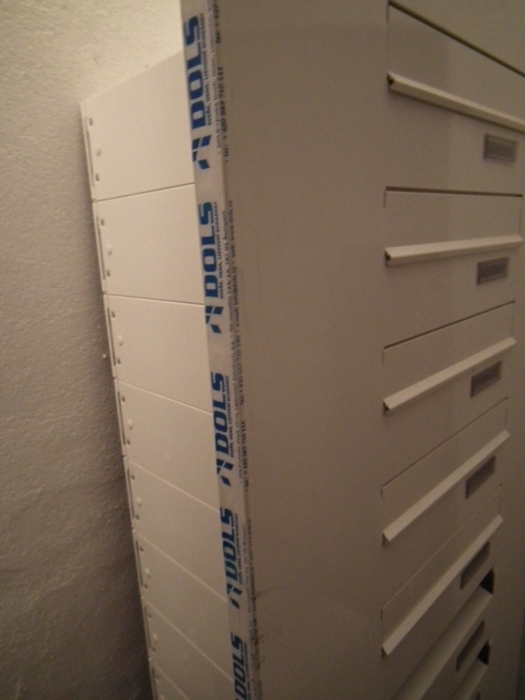 Prodej poštovních schránek - 9 ks - 2