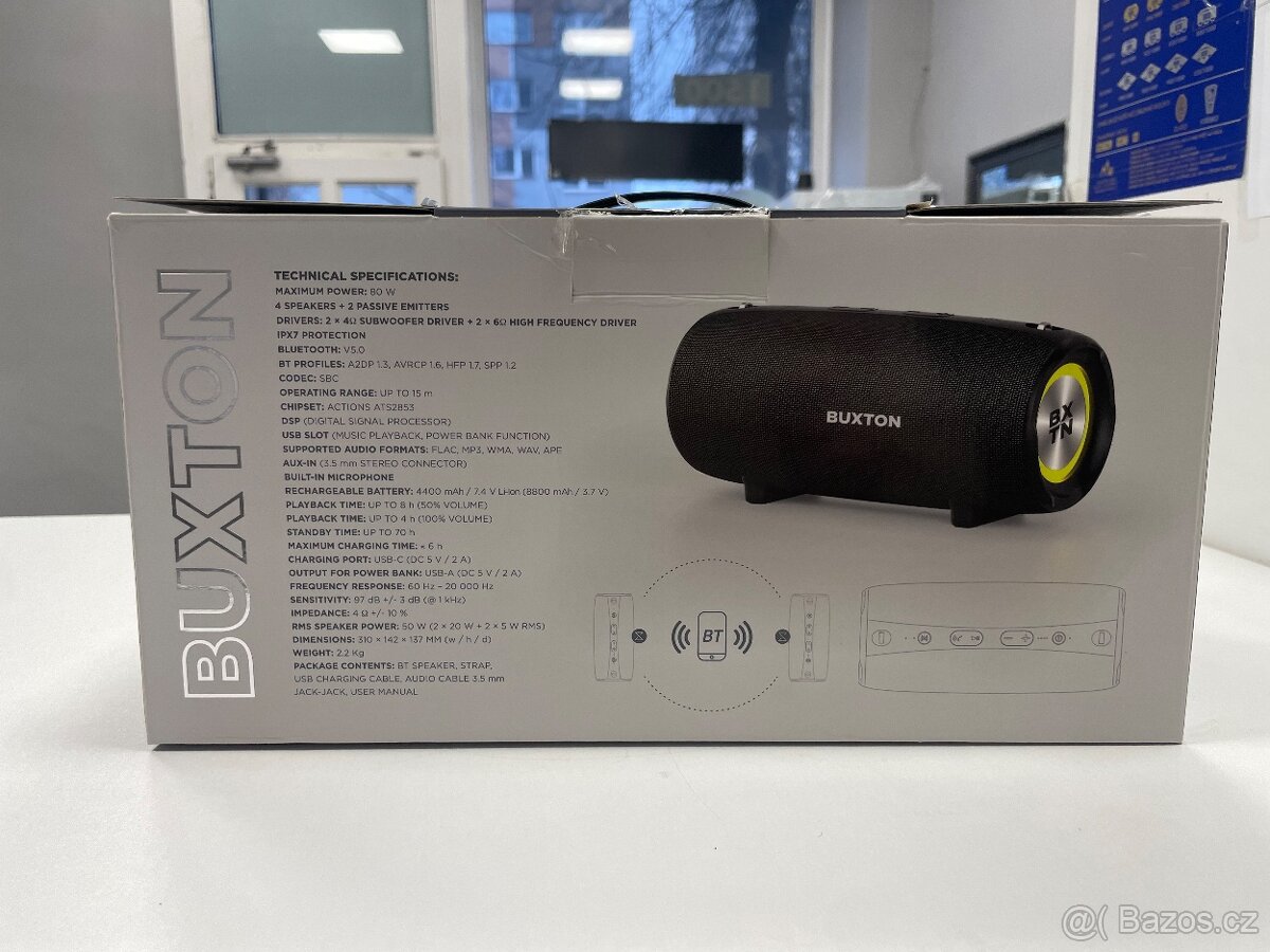 Bluetooth reprák Buxton BBS 9900 - 2