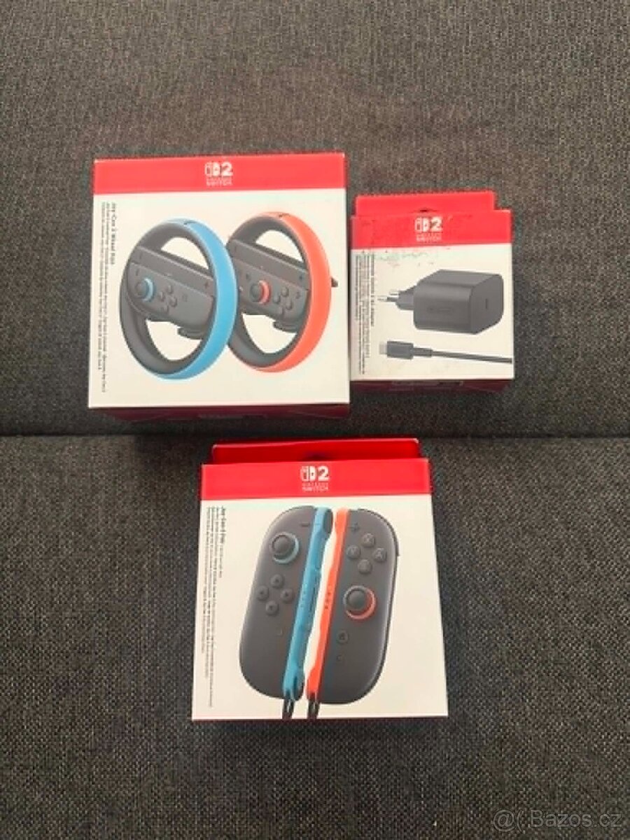 Hry + příslušenství na nintendo switch 2 - 2