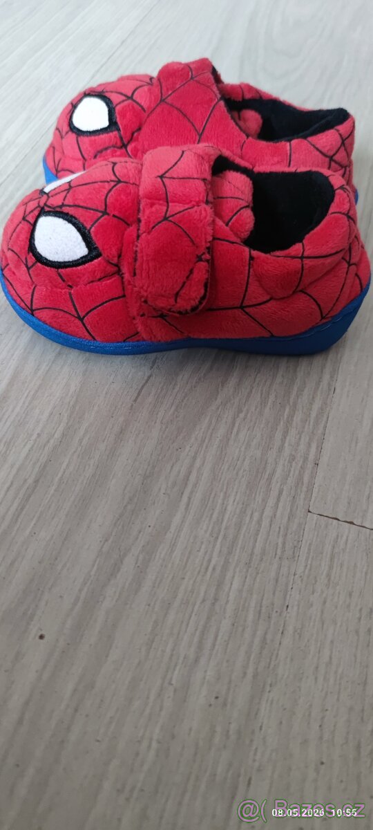 Dětské bačkory Spider-Man vel. 20 – nové - 2