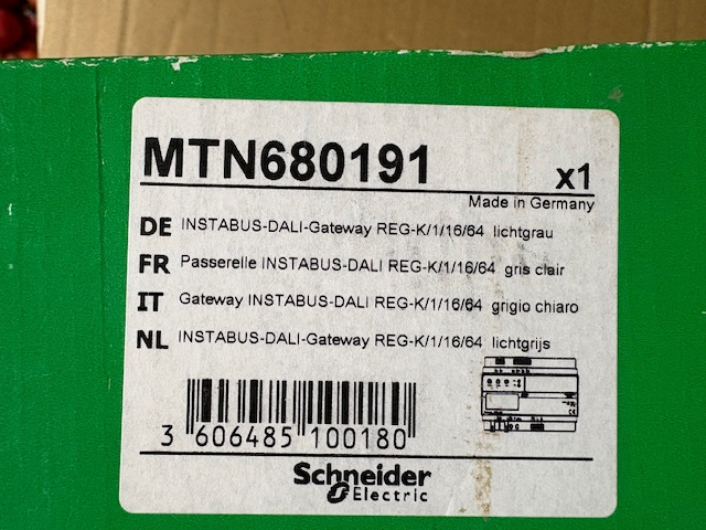 Merten KNX DALI gateway REG-K/1/16(64)/64 - 2