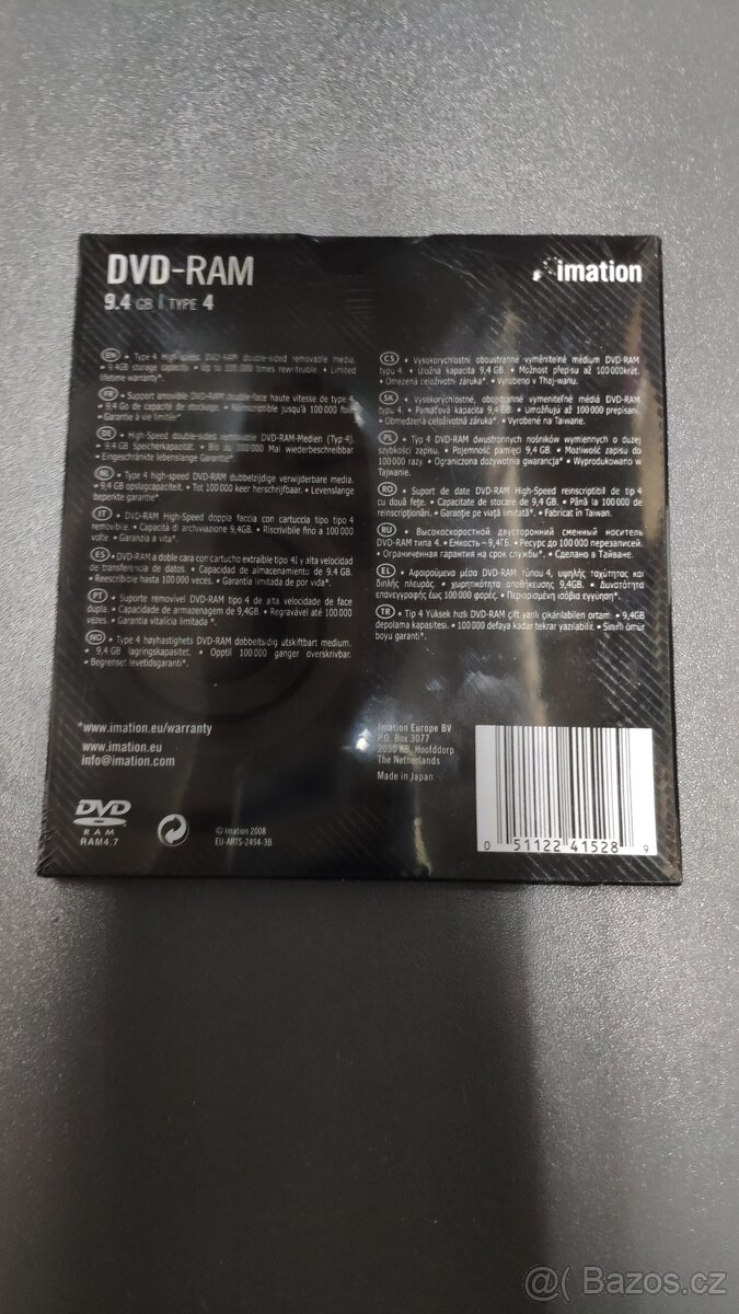 DVD-RAM Imation Type4 - 2