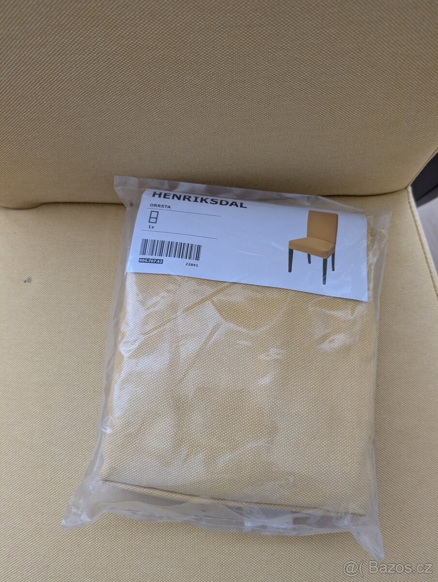 2x židle IKEA Henriksdal + nový potah - 2