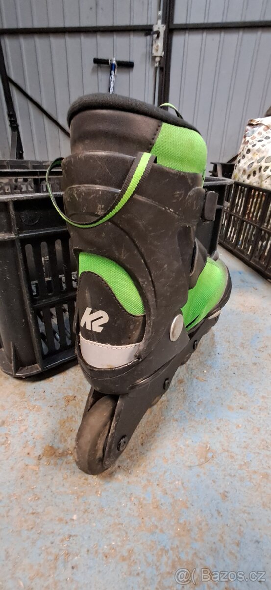 Dětské inline brusle K2 vel.35-40 - 2