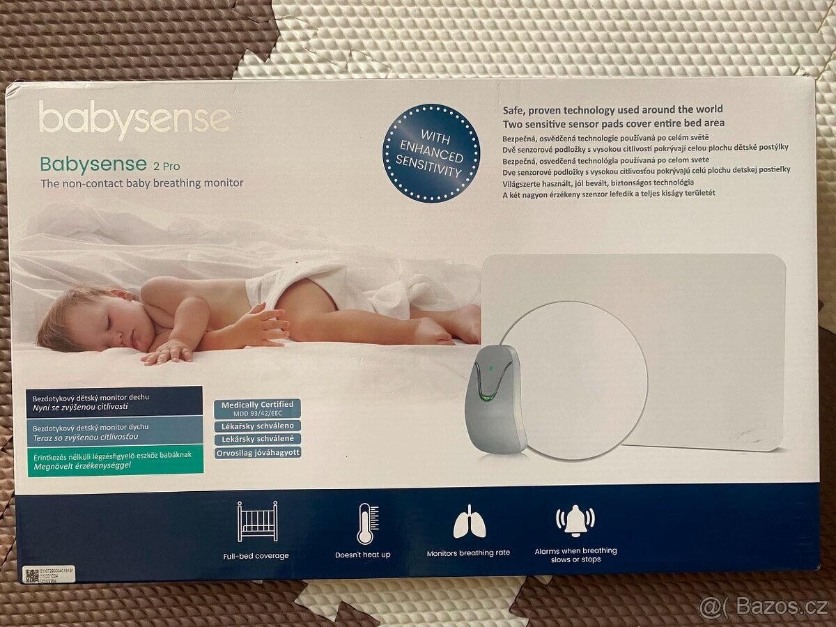 Monitor dechu BABYSENSE 2 Pro - 2