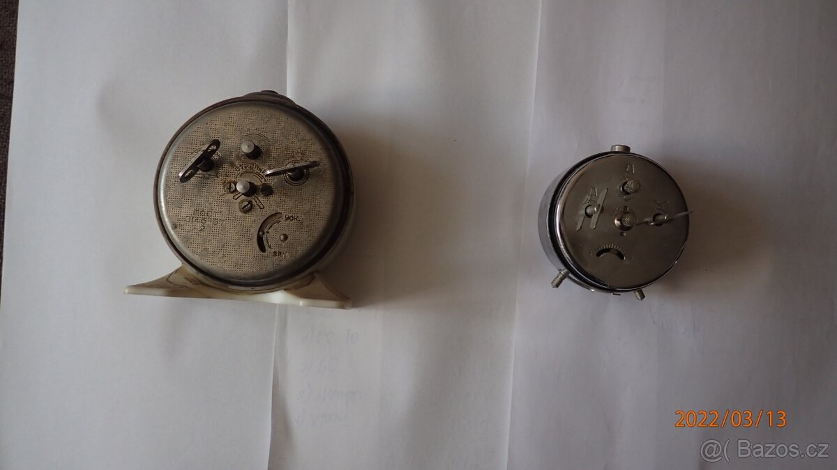 Staré budíky - 2