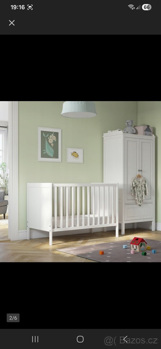 Dětská postýlka Sundvik - 2