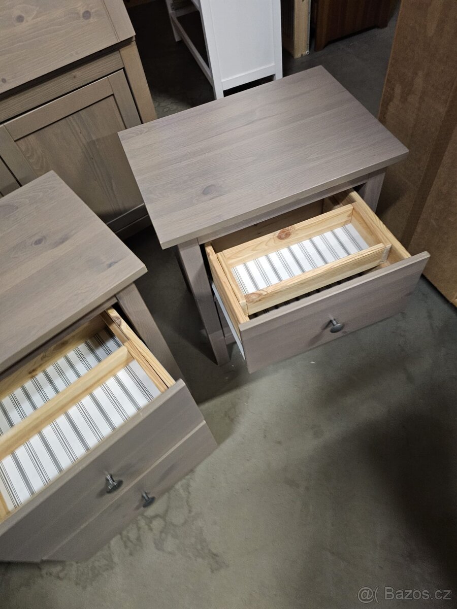 NOČNÍ STOLKY - MALÉ KOMODY IKEA HEMNES - 2