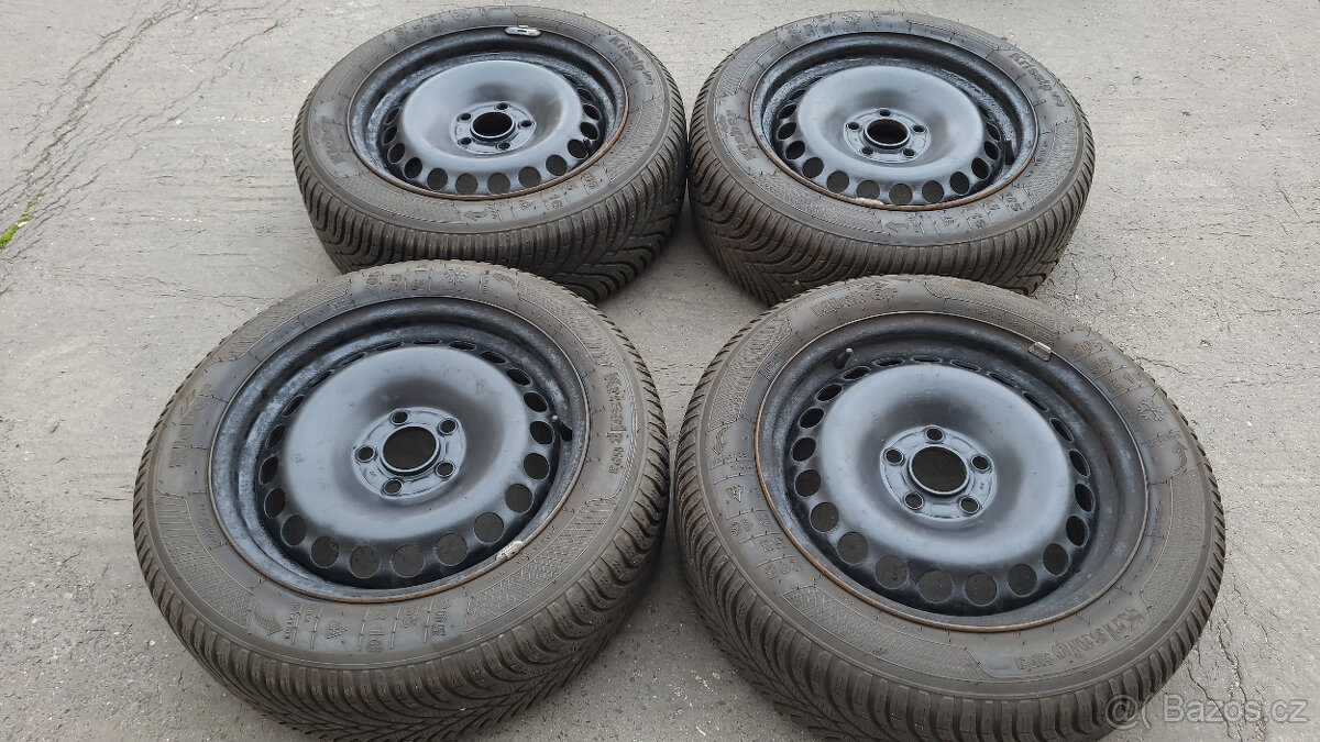 Téměř NOVÁ zimní kola 16" 5x108 Volvo, Ford - 2