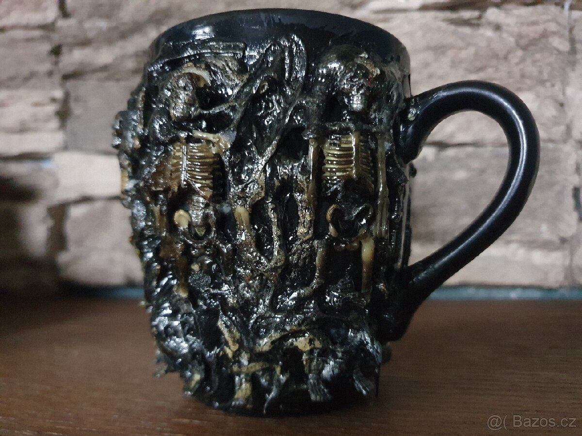 Originální hrnky na kávu - hřbitov. - 2