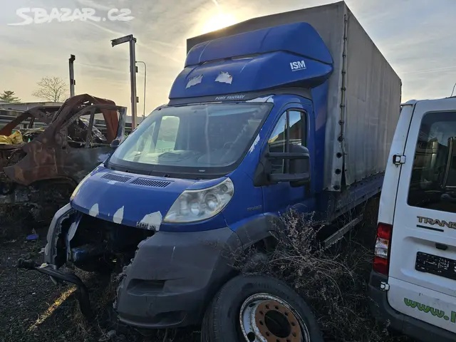 Peugeot Boxer 3.0 HDI plachta valník BEZ MOTORU - 2