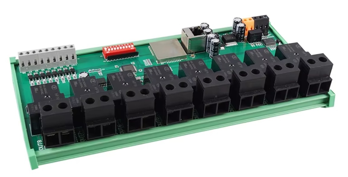 Digitální vstupy a výstupy 8/8 relé pro Loxone - 2