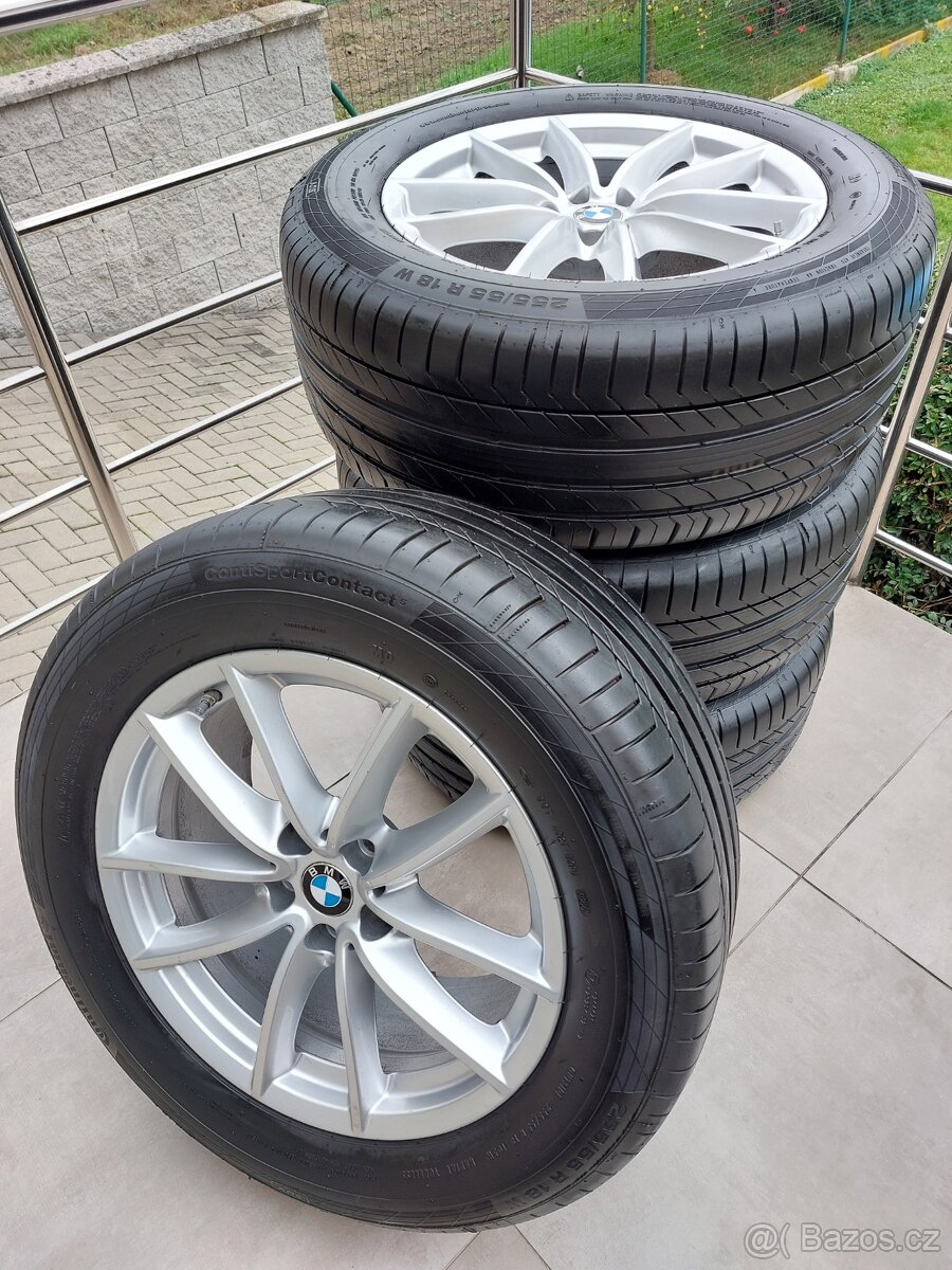 Originální ALU kola na BMW X5 255/55/ R18 105W - 2