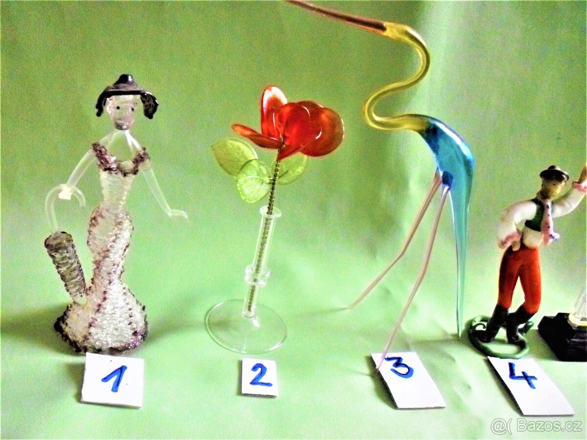 Skleněné sošky - 2