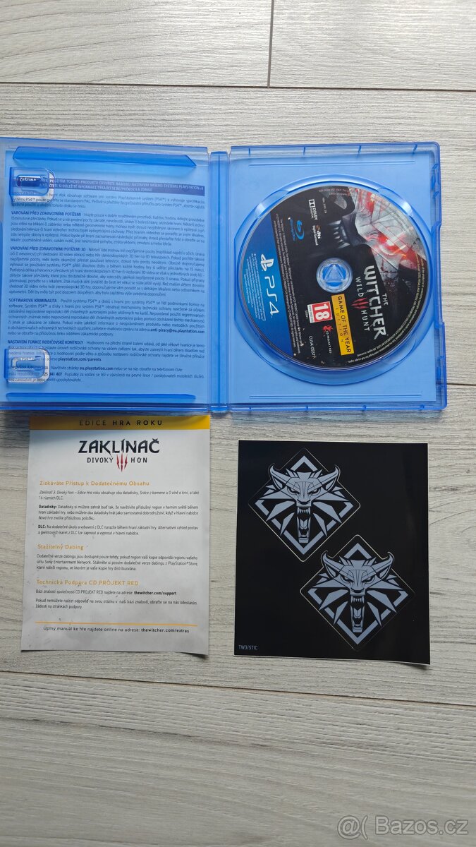 Zaklínač 3: Divoký Hon - EDICE HRA ROKU CZ (PS4) - 2