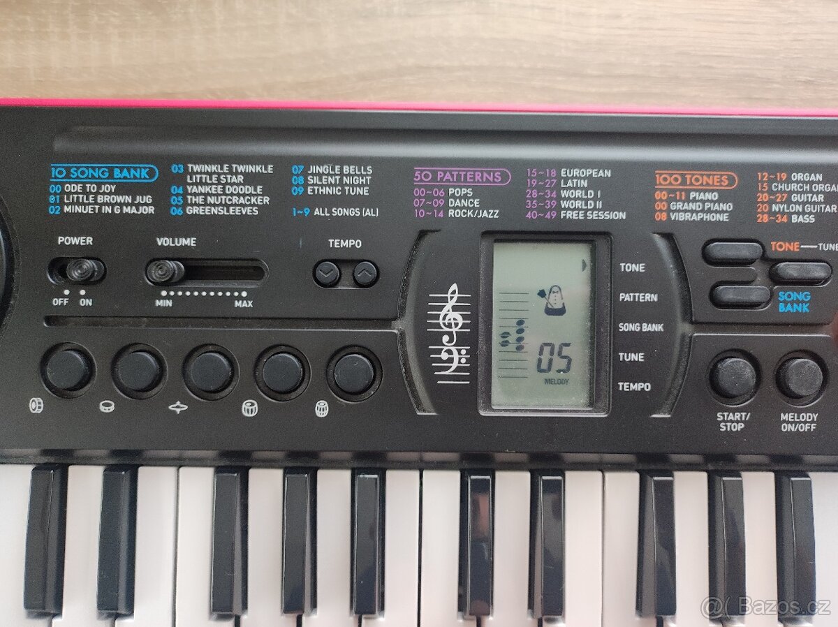 dětské klávesy Casio SA 78 - 2