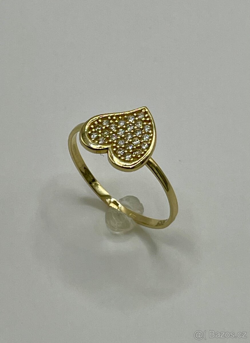 Zlatý prsten 585/1000 - 14 karátů,nový - 2