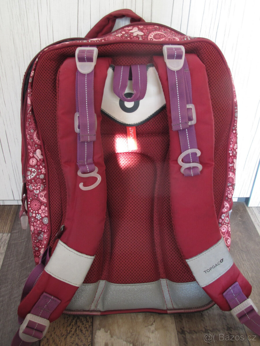 aktovka Topgal + penál a školní potřeby - 2