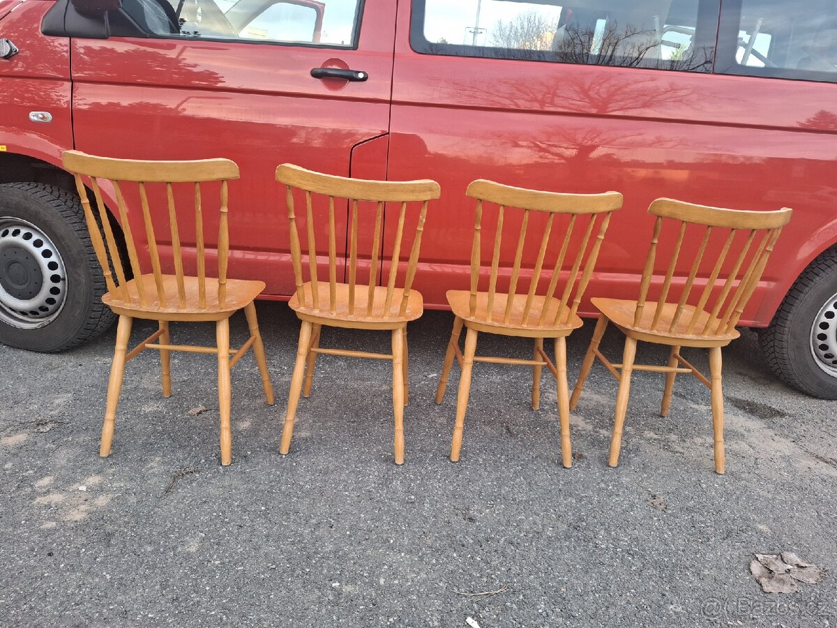 4 x staré židle - 2