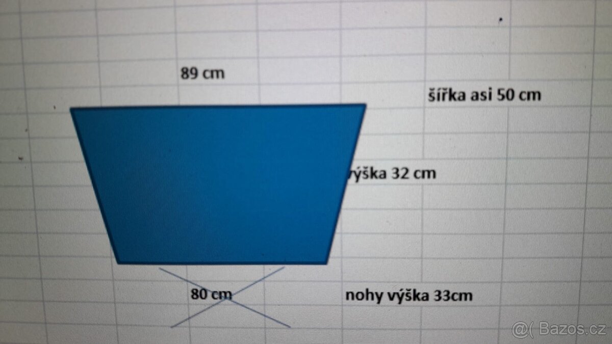 Retro detska postylka kosik - 2