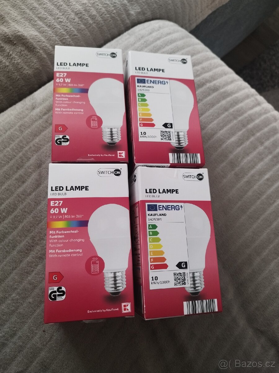 LED BAREVNÉ ŽÁROVKY - 2