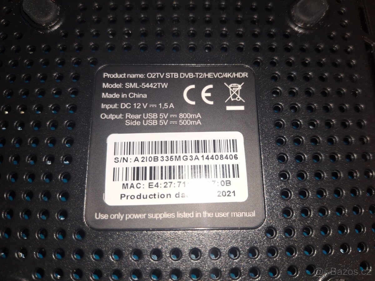 O2 set top box - 2