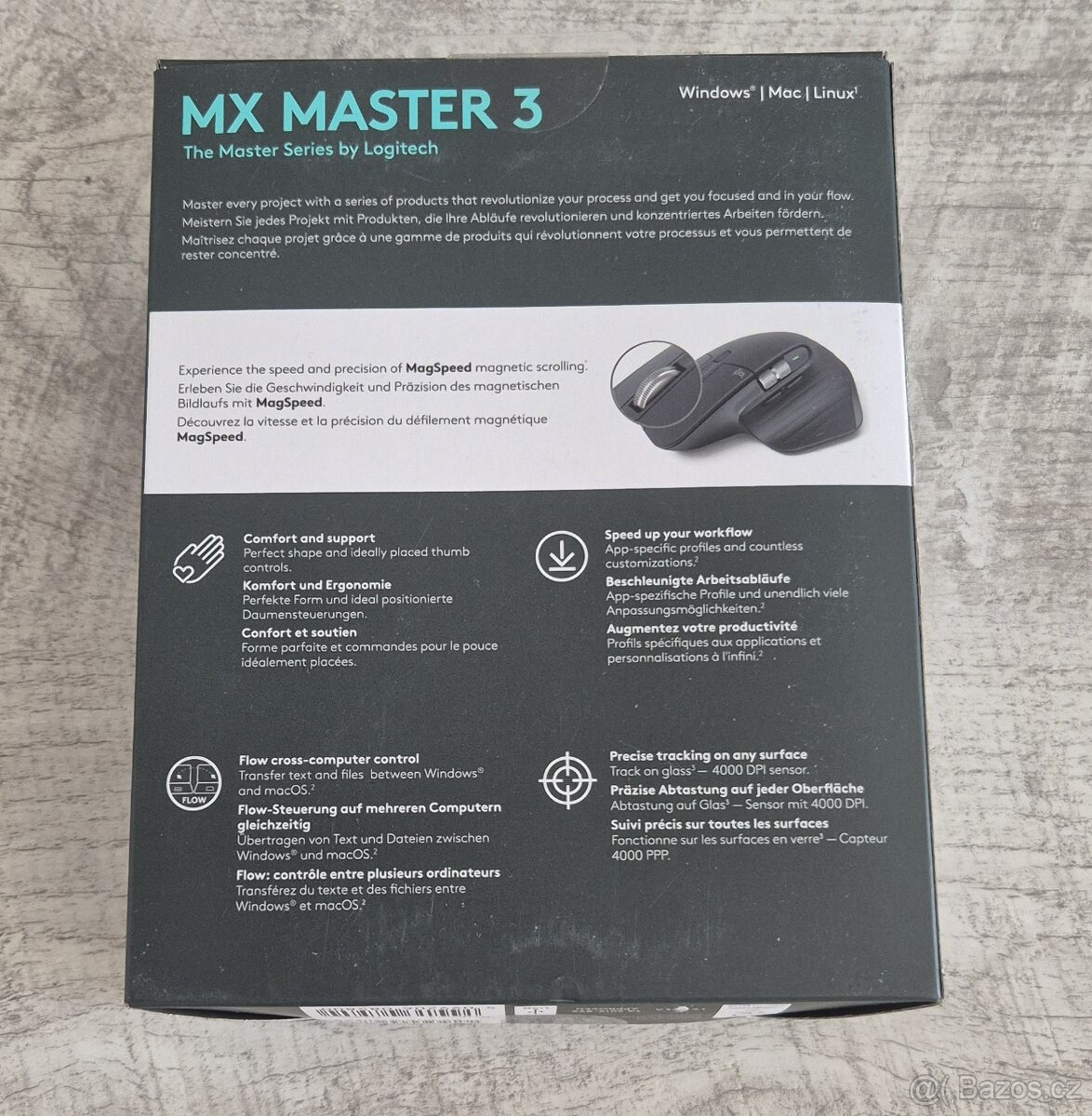 Logitech MX Master 3 Graphite - 2
