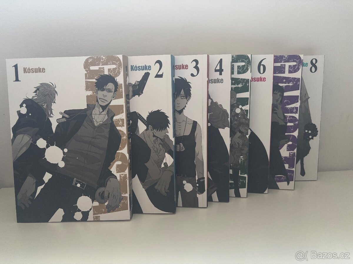 Gangsta 1–8 – 700 Kč - 2