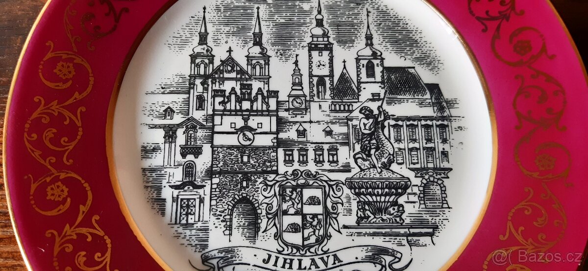 Jihlava talíř - pro sběratele - 2