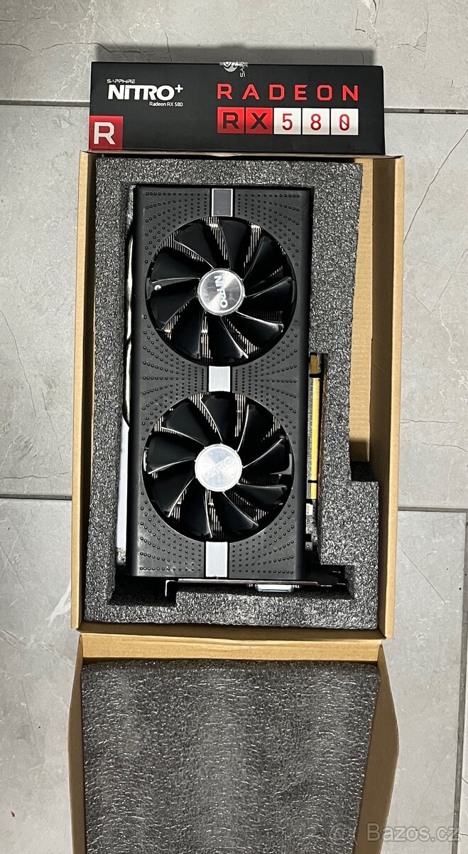 Grafická karta AMD Radeon Sapphire Nitro+ RX 580 4GB - 2