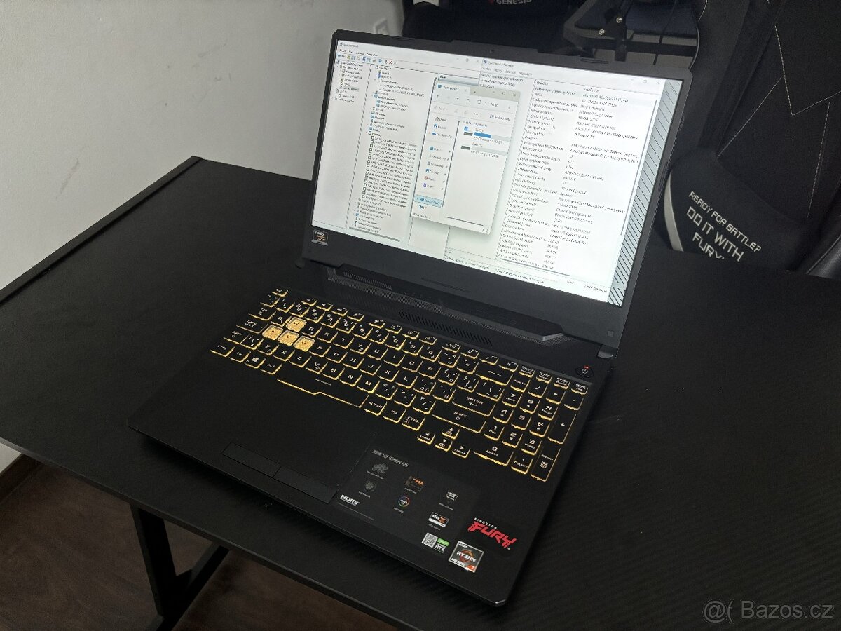 Herní notebook ASUS TUF FA506IV Ryzen 7, 32 GB RAM, RTX 2060 - 2