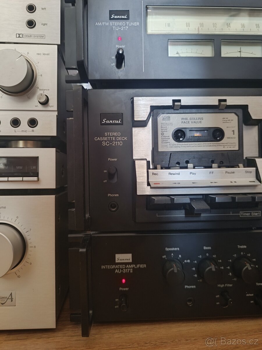 Sansui AU-317, TU-217, SC-2110 stereo set - 2