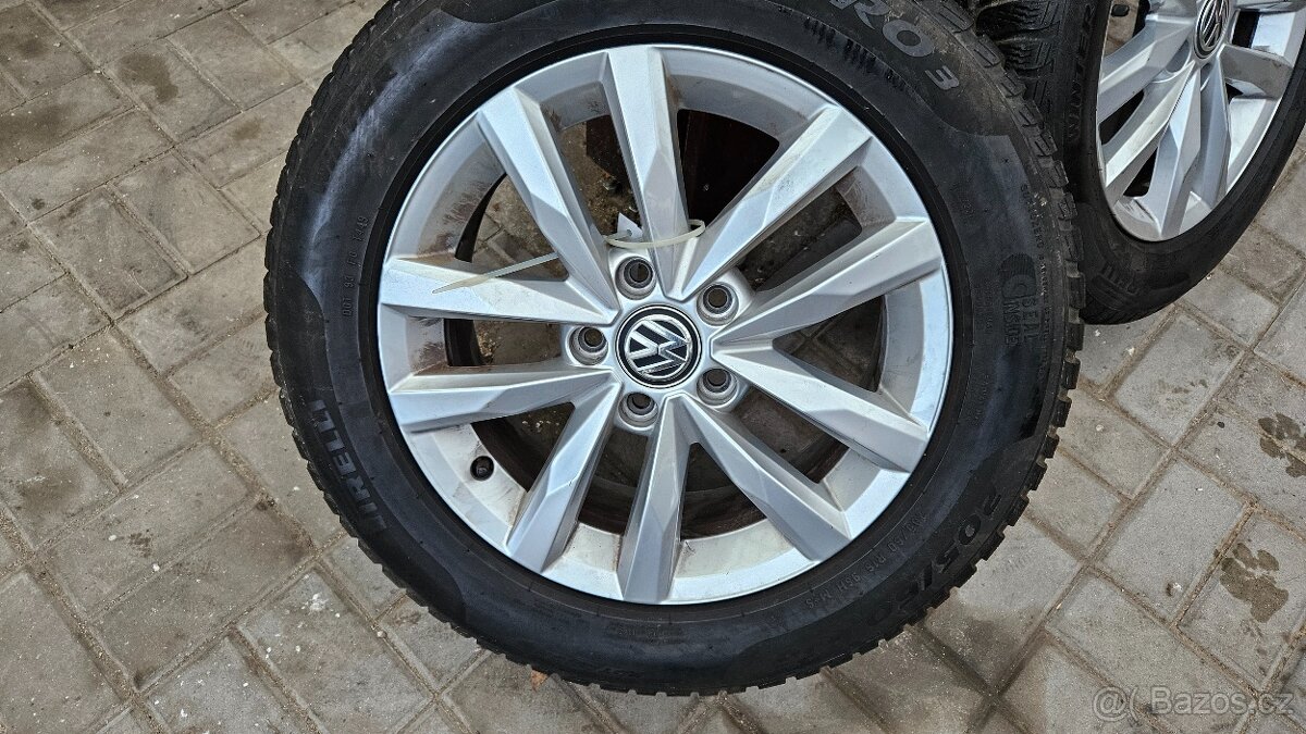 Zimní Sada Alu 5x112 205/60 R16 Volkswagen Touran - 2