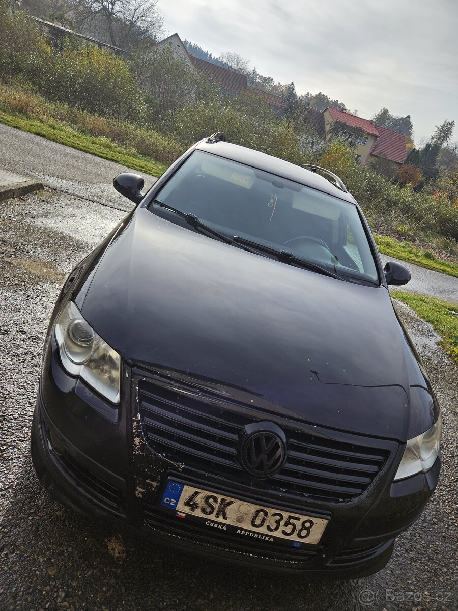 Passat b6 2.0tdi 2006 103kw po rozvodech + nahradni dily - 2