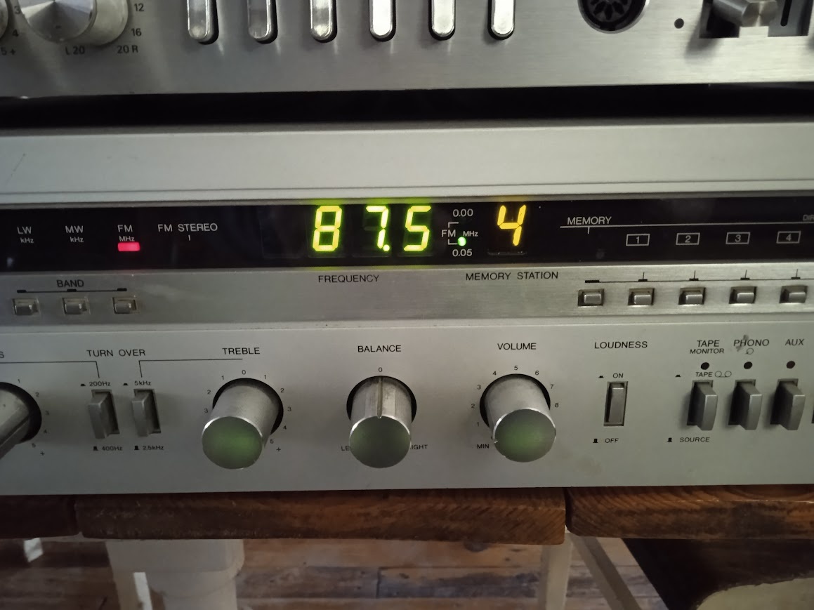 Aiwa AX 7800 Stereo Syntesizer Receiver - 2