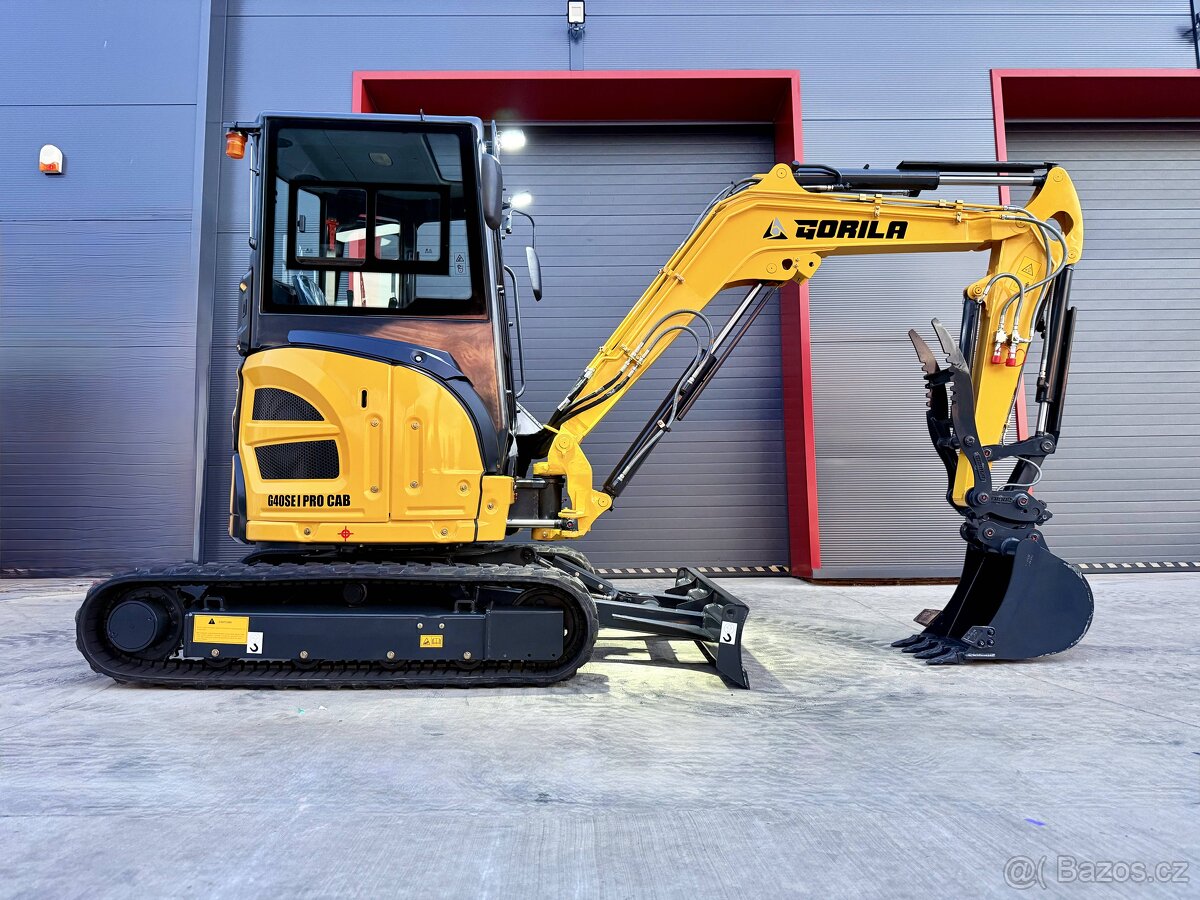 MINIBAGR G40S I PRO CAB najeto 5MTH 4T - 2