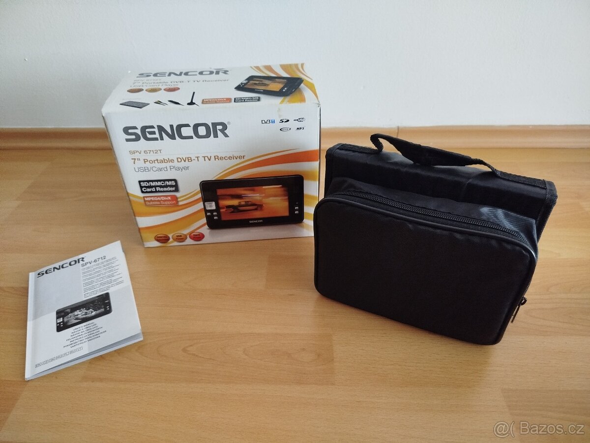 Přenosný LCD televizor Sencor SPV 6712T - 2