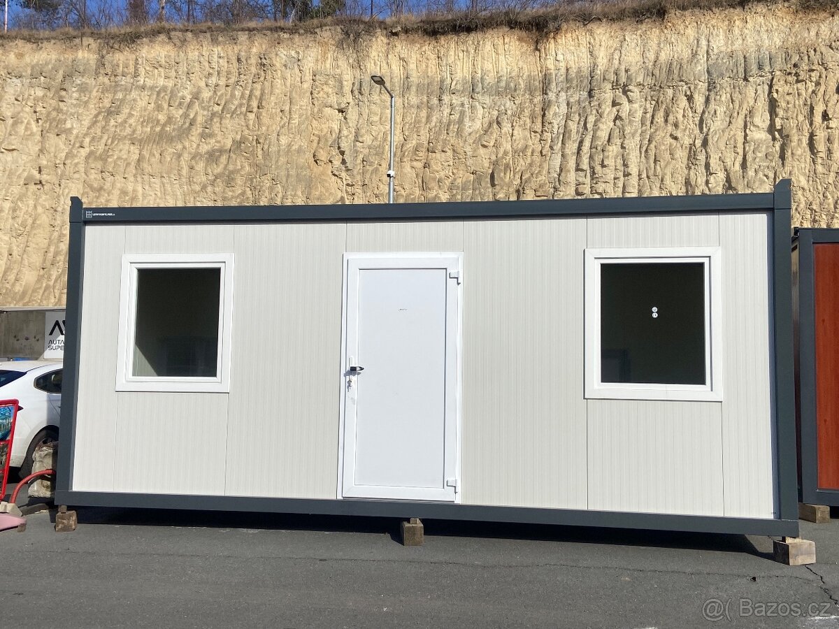 Mobilní kancelář, domek 6x2,4m, IHNED K ODBĚRU, 1ks - 2