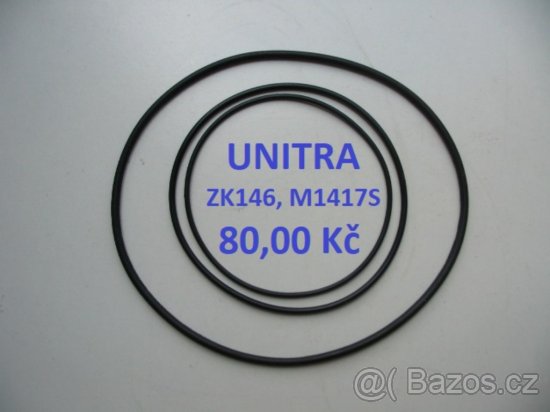 UNITRA ZK246, M2405 S sada řemínků - 2