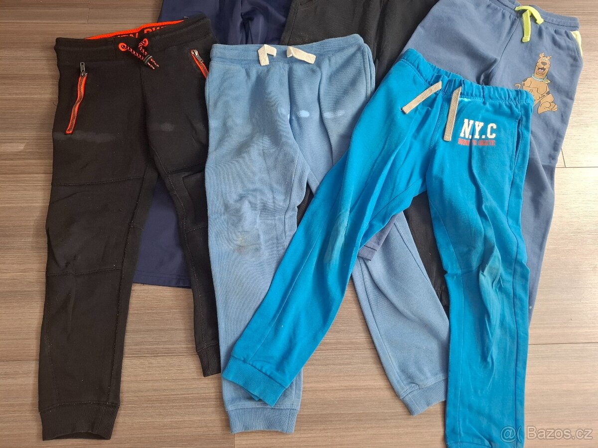 Tepláky vel. 122/128/134/140 - 2