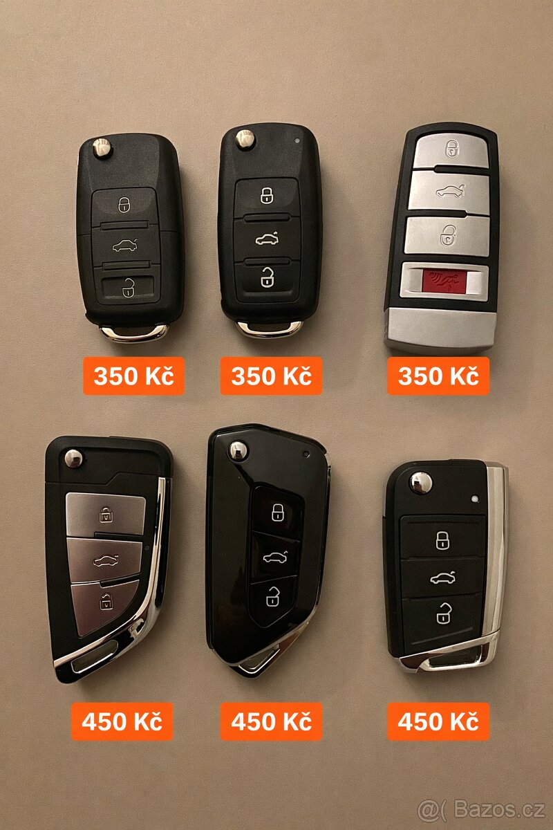 Obal kliče Kliče Škoda / VW / Seat - 2